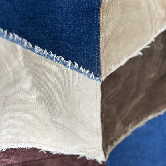 Charlotte Russe vintage patchwork skirt - Picture 3 of 4